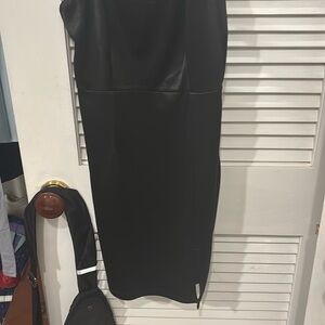 Elegant Black open back Dress